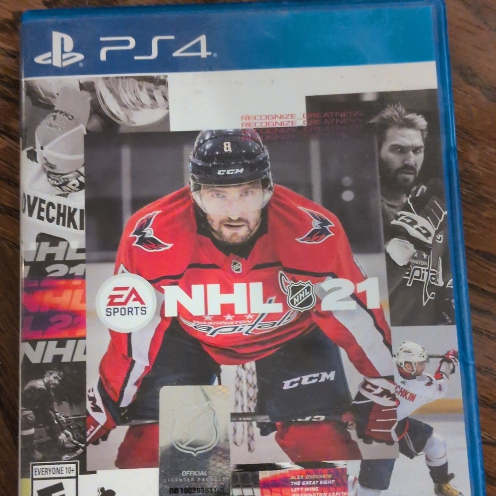 EA SPORTS NHL 21 PlayStation 4 Multiplayer Online Hockey Game Manual Included